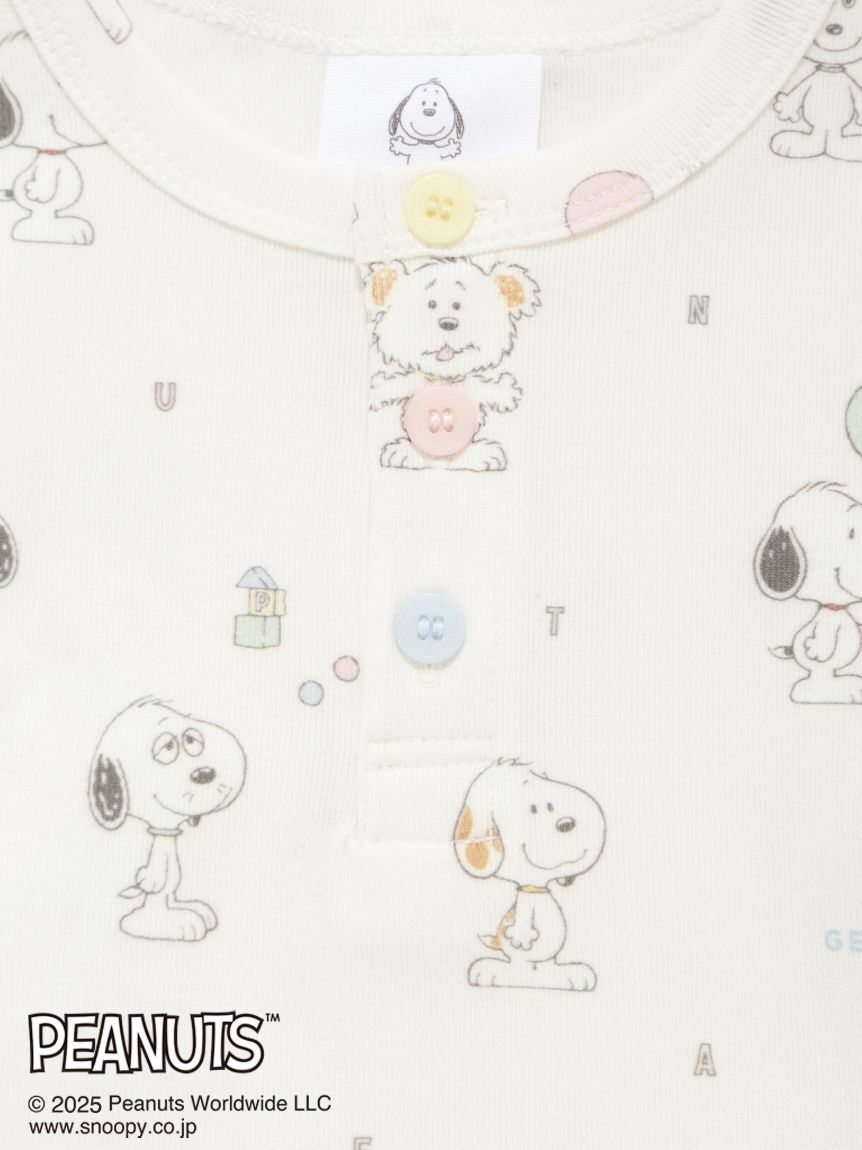 GELATO PIQUE KIDS & BABY「【PEANUTS PUPPIES】【BABY】総柄プルオーバー」|その他ベビーウェア|