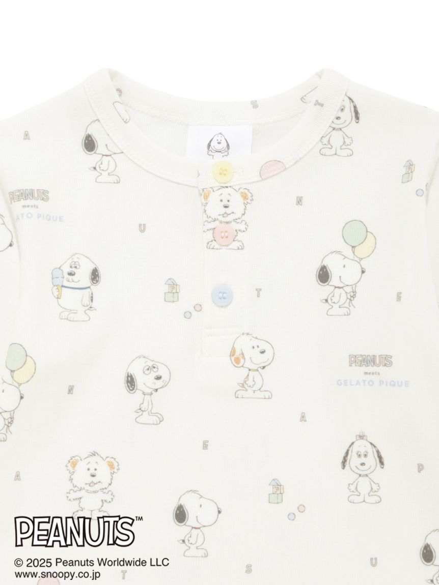 GELATO PIQUE KIDS & BABY「【PEANUTS PUPPIES】【BABY】総柄プルオーバー」|その他ベビーウェア|