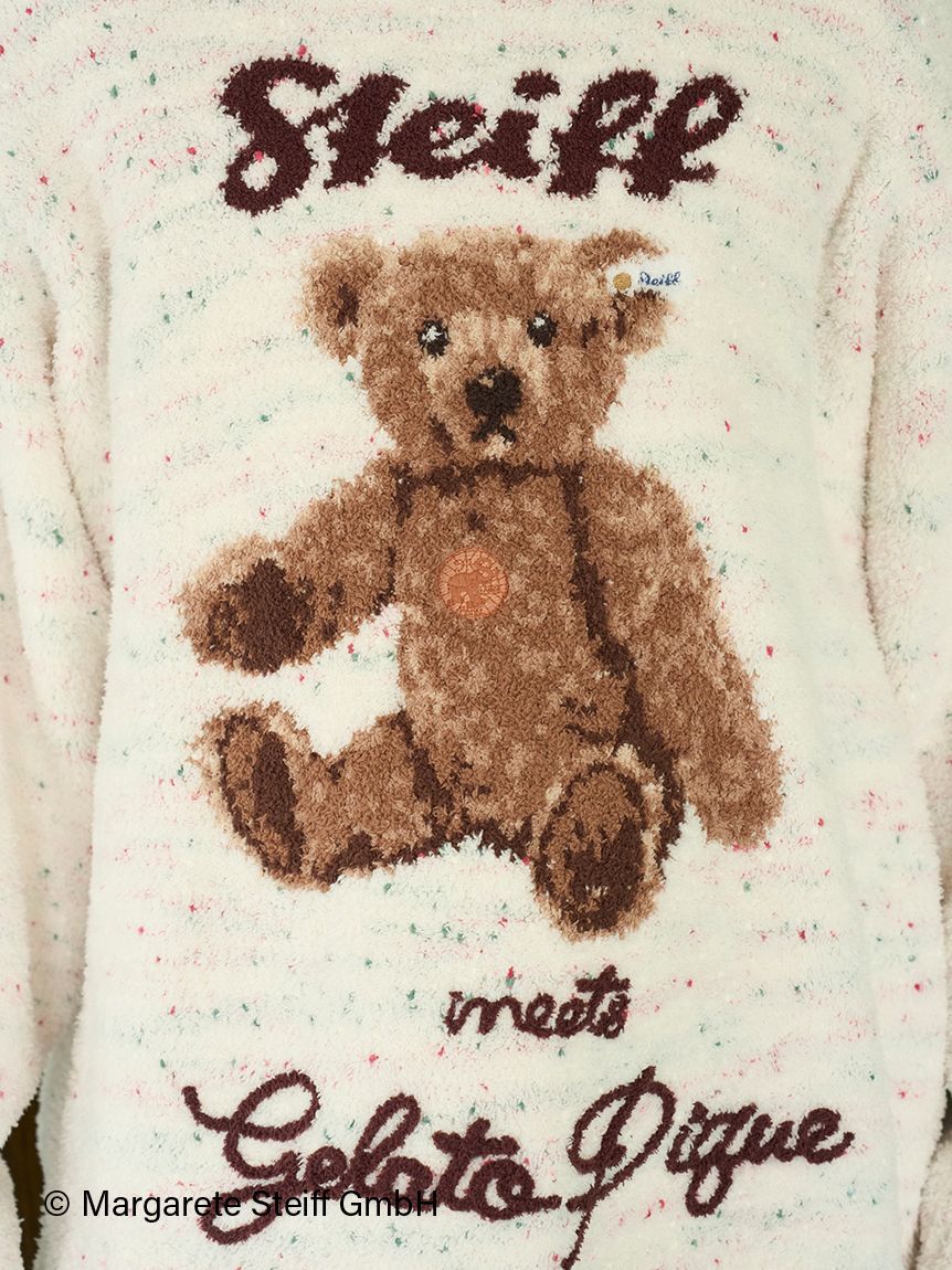 gelato pique「【Steiff】パウダーネップジャガードプルオーバー」|ルームウェア|