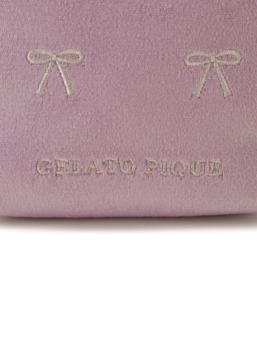 gelato pique「ベロアティッシュポーチ」|ポーチ|