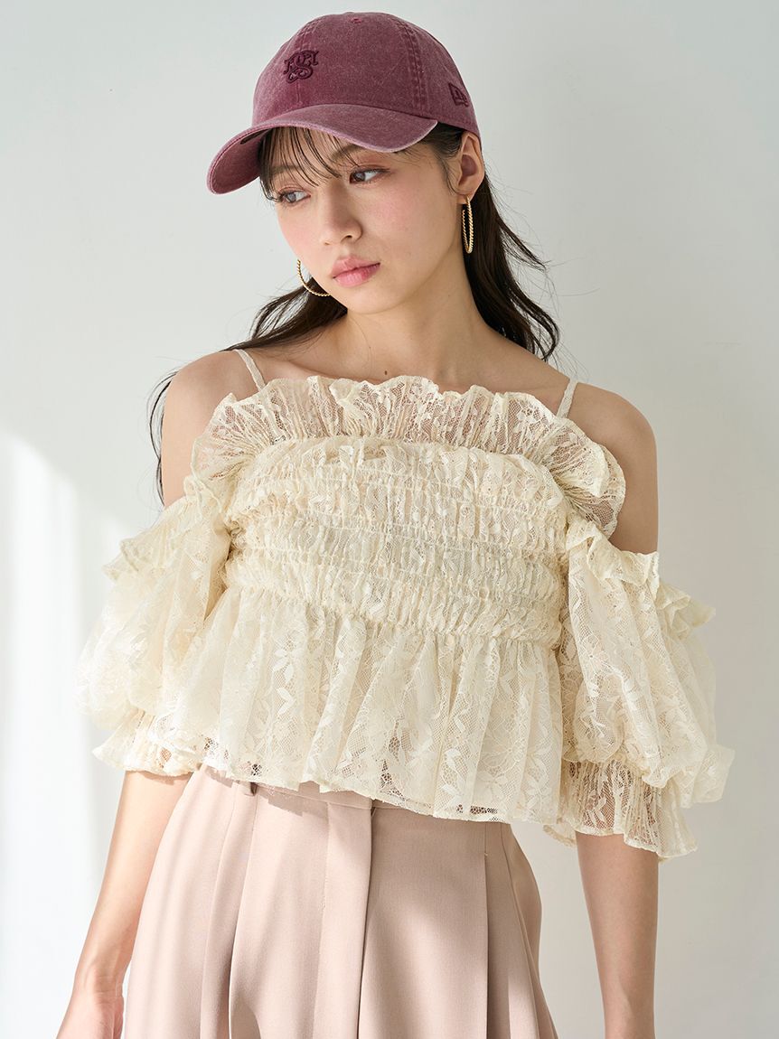 SNIDEL「【SNIDEL|NEW ERA(R)】コラボエンブレムキャップ」|キャップ・キャスケット|