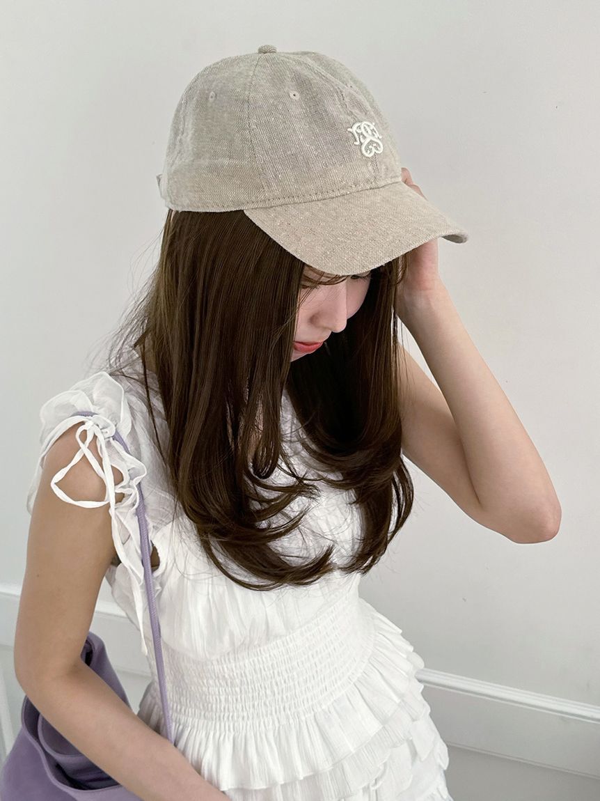 SNIDEL「【SNIDEL|NEW ERA(R)】コラボエンブレムキャップ」|キャップ・キャスケット|