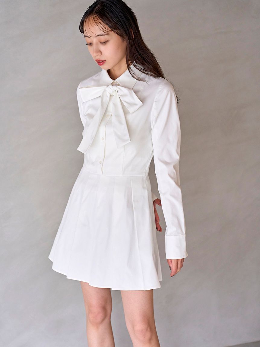 SNIDEL「シャツコンビチュニック」|チュニック|