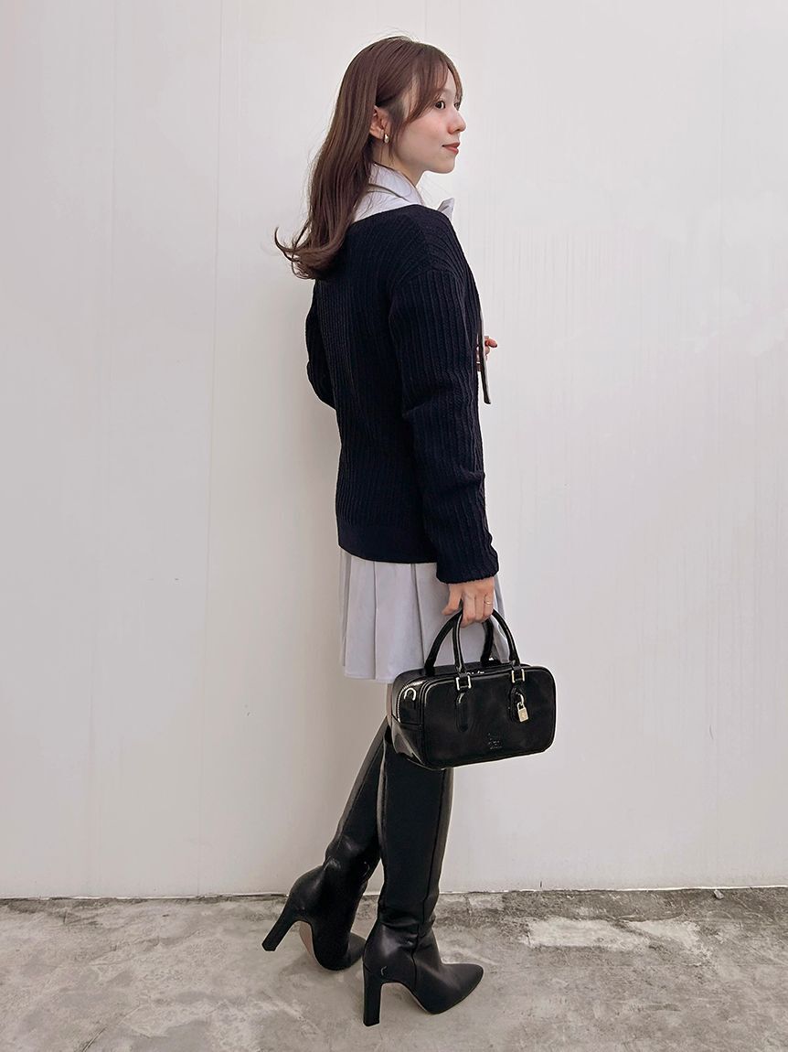 SNIDEL「シャツコンビチュニック」|チュニック|