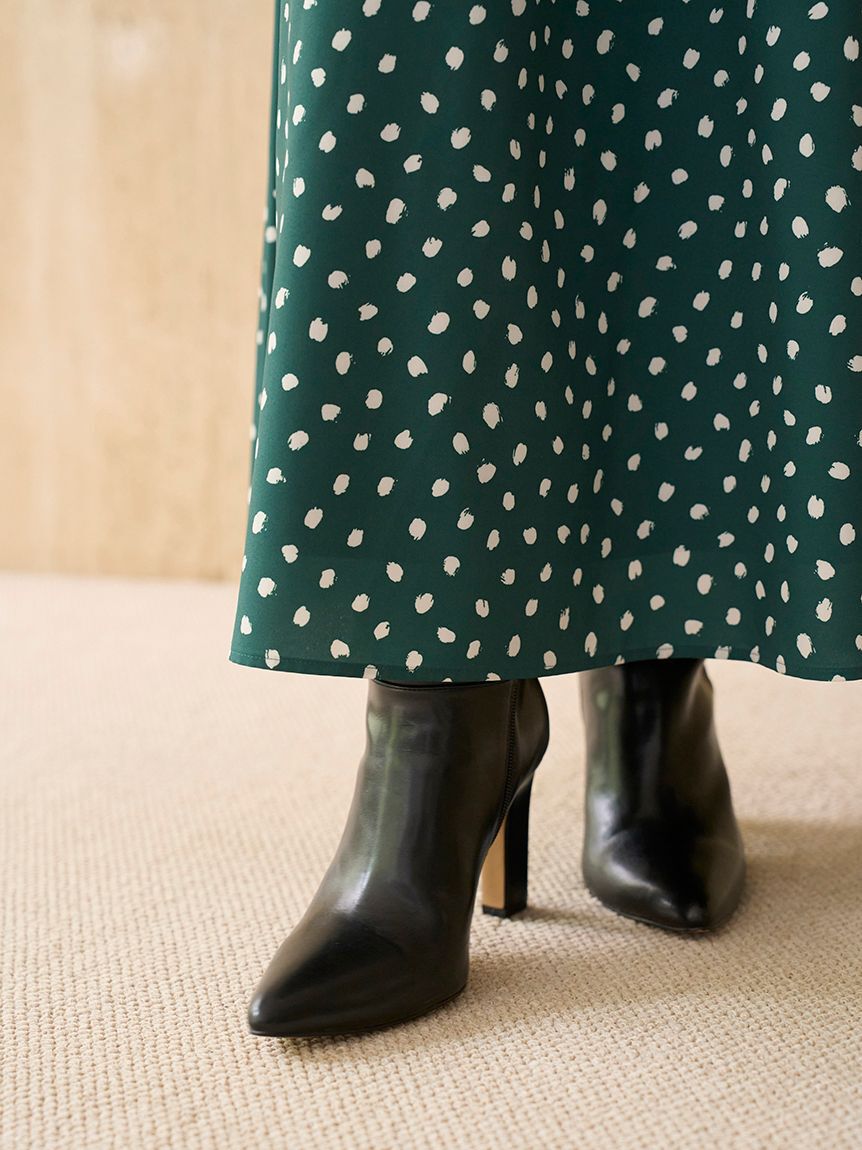 SNIDEL「ドットボウタイシャツワンピース」|ワンピース|