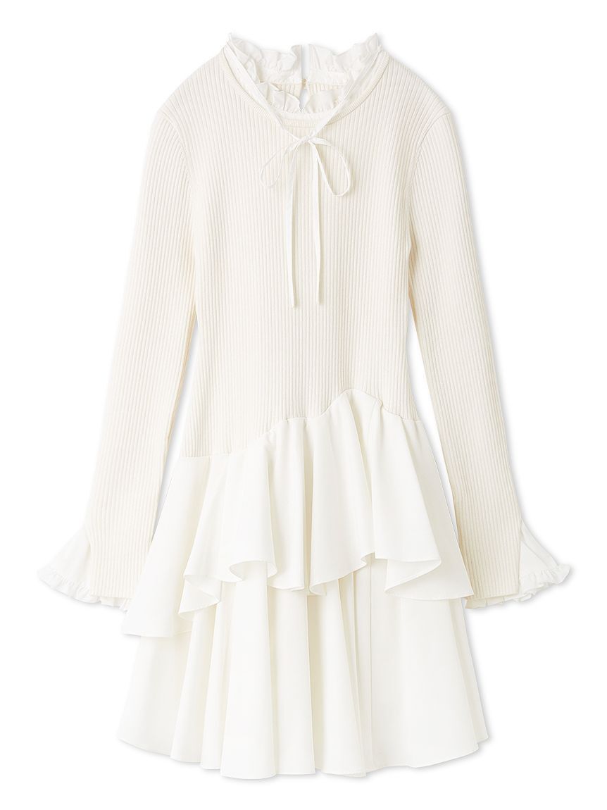 SNIDEL「Sustainableドッキングミニニットワンピース」|ワンピース|OWHT