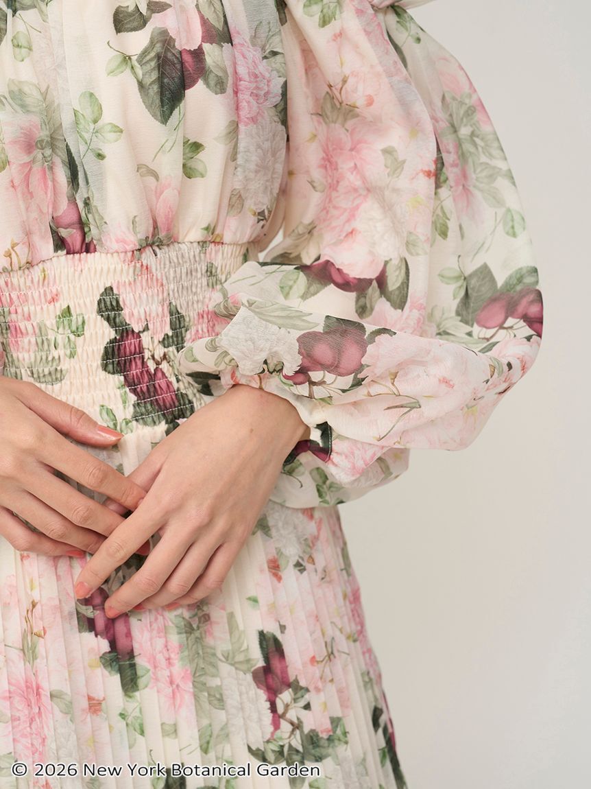 SNIDEL「NYBG ギャザープリーツワンピース」|ワンピース|