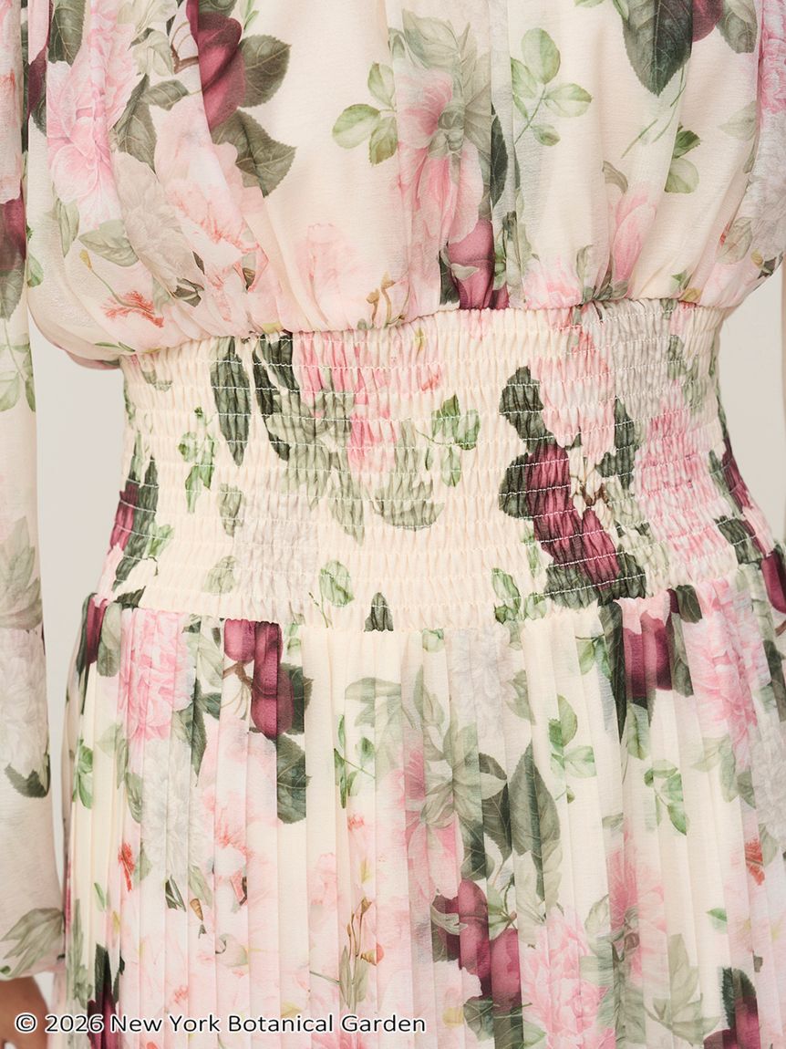 SNIDEL「NYBG ギャザープリーツワンピース」|ワンピース|