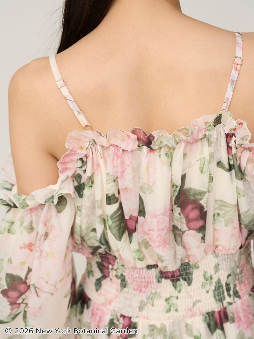 SNIDEL「NYBG ギャザープリーツワンピース」|ワンピース|