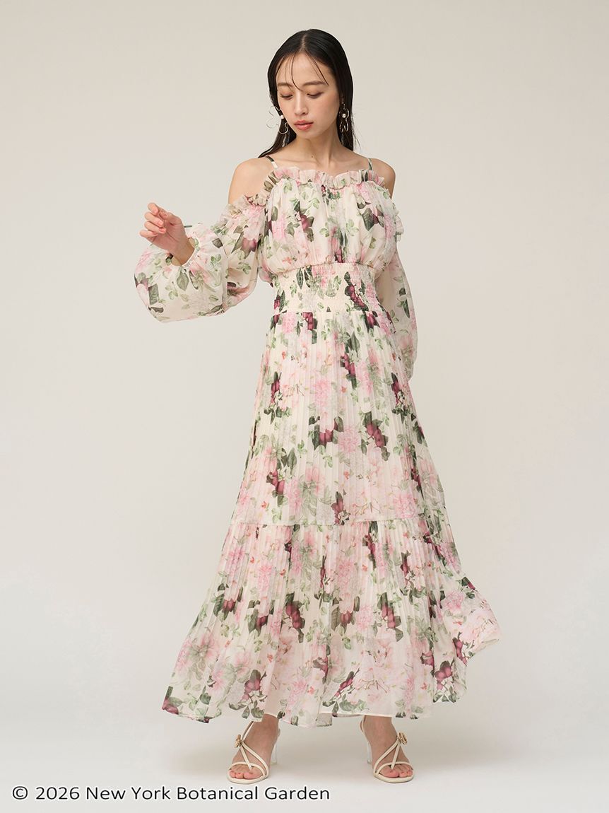 SNIDEL「NYBG ギャザープリーツワンピース」|ワンピース|LPNK