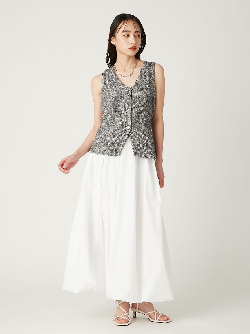 FRAY I.D「タックロングバルーンスカート」|スカート|