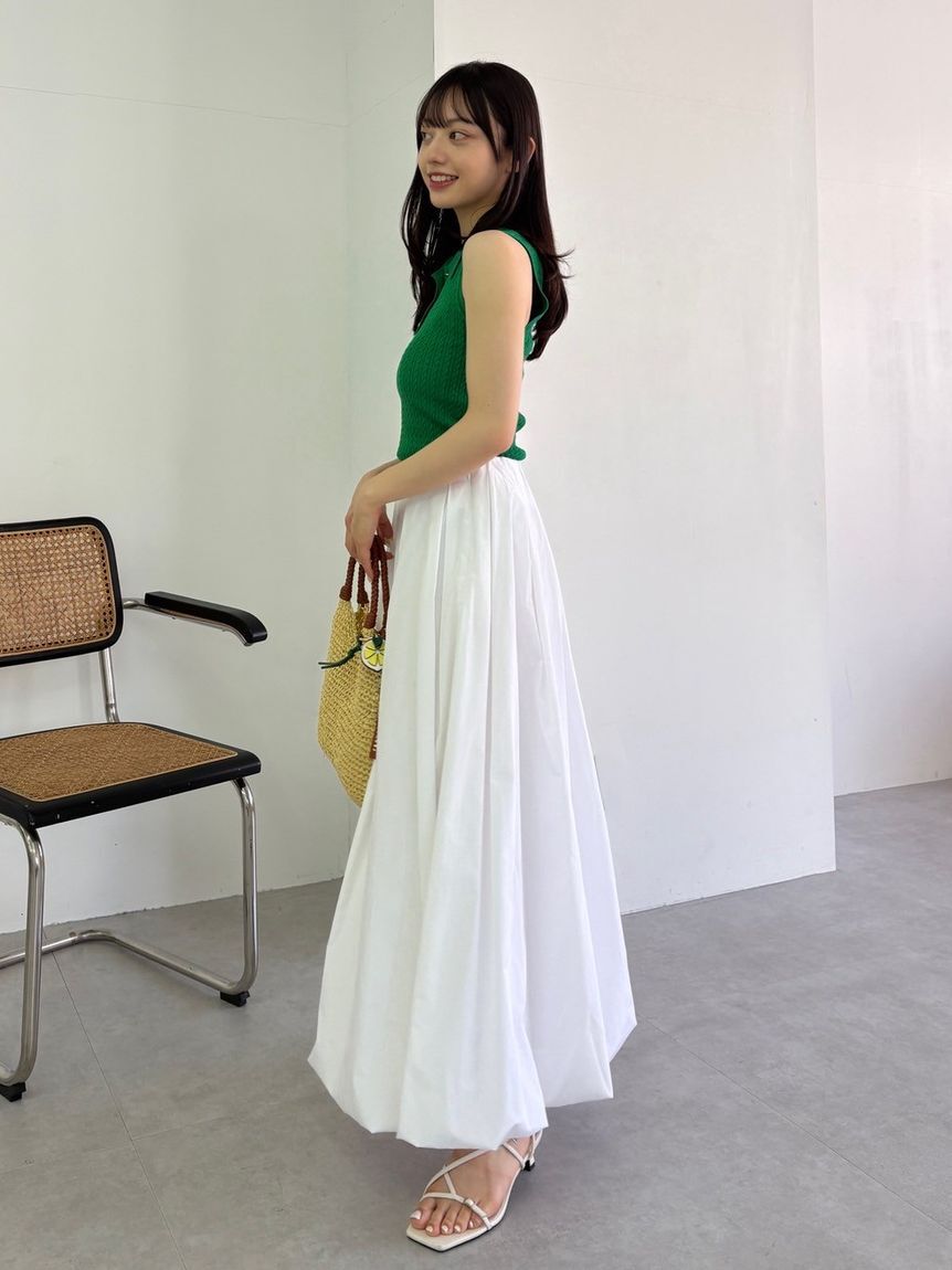 FRAY I.D「タックロングバルーンスカート」|スカート|