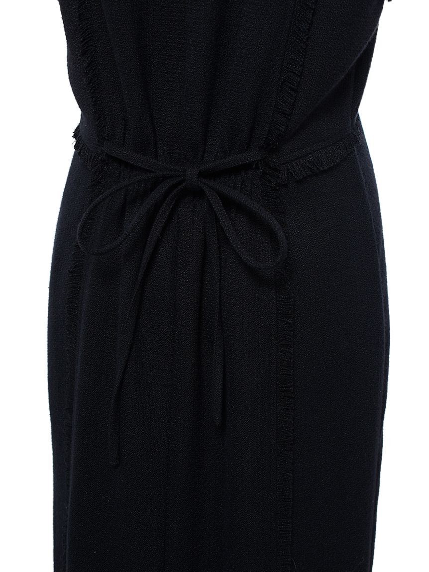 FRAY I.D「【00サイズ】フリンジデザインツイードポロワンピース」|ワンピース|