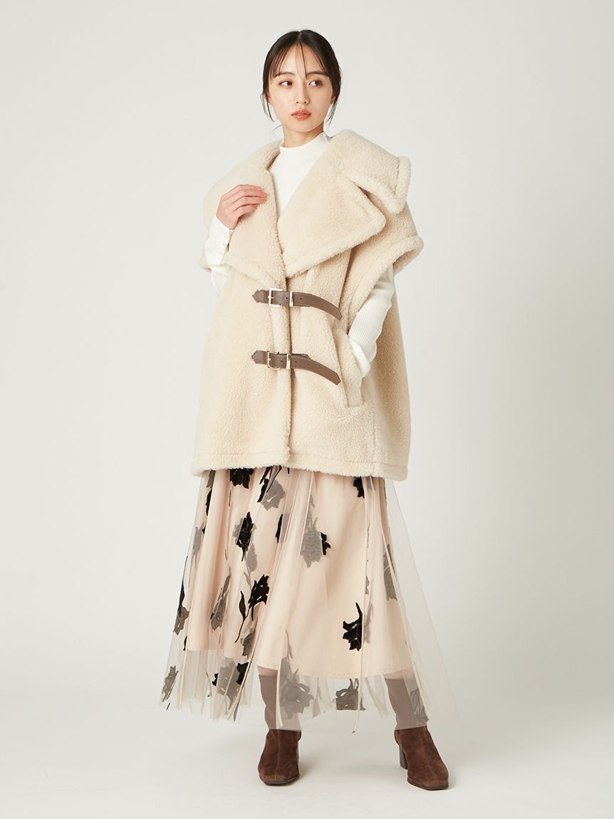 FRAY I.D「ローズチュールスカート」|スカート|