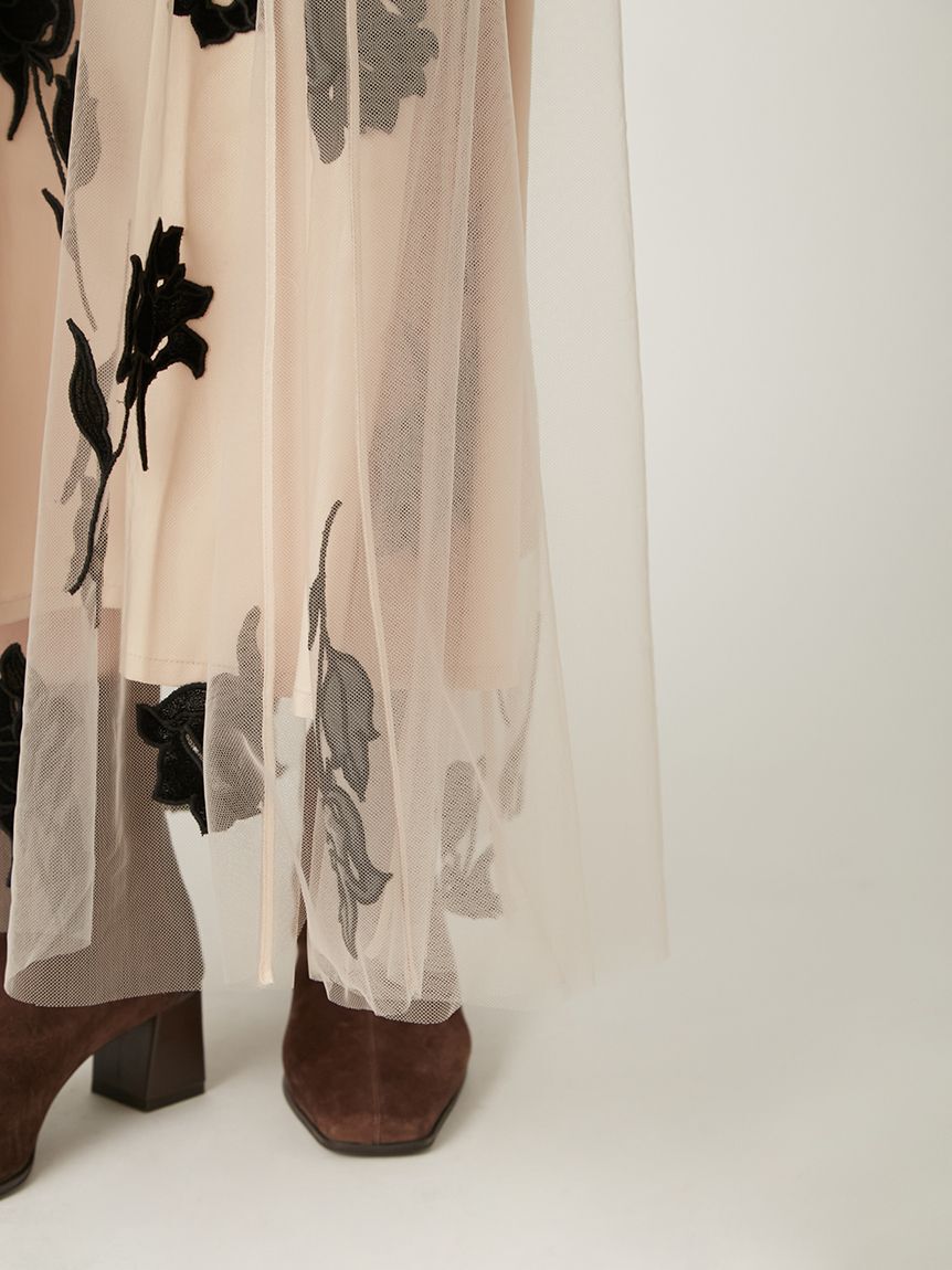 FRAY I.D「ローズチュールスカート」|スカート|