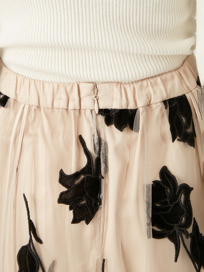 FRAY I.D「ローズチュールスカート」|スカート|
