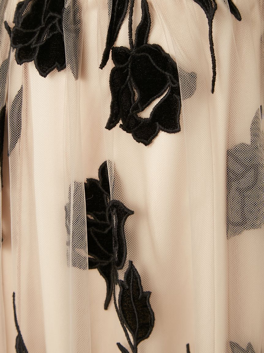 FRAY I.D「ローズチュールスカート」|スカート|