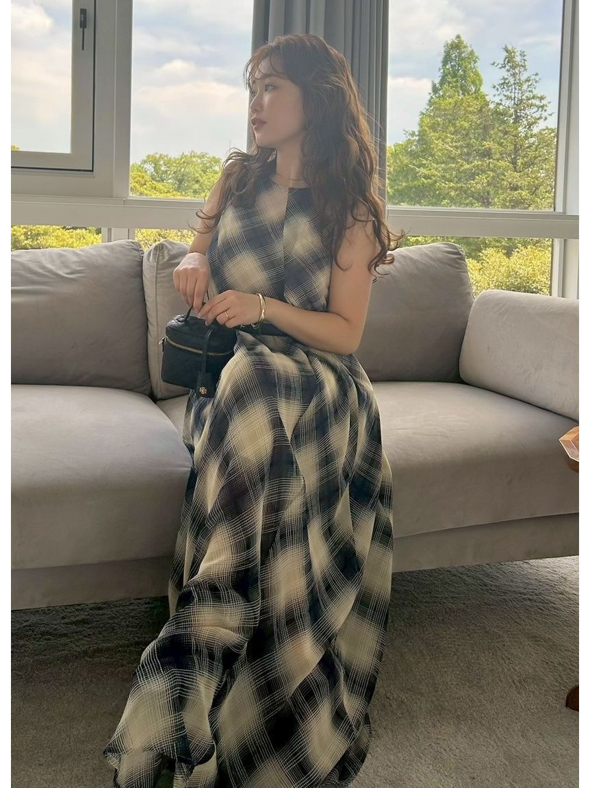 FRAY I.D「セミシアークリアラインワンピース」|ワンピース|