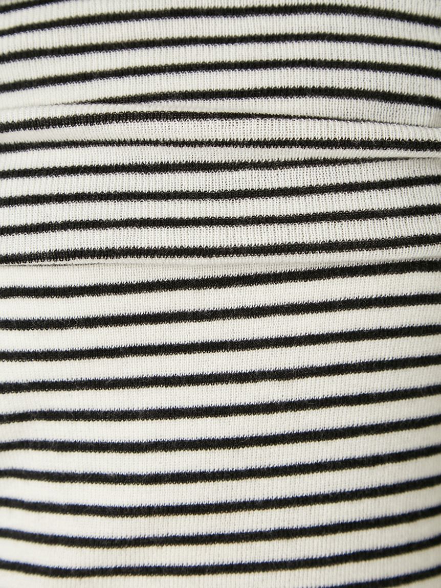 FRAY I.D「オフショルドレープノースリニット」|ニット・セーター|