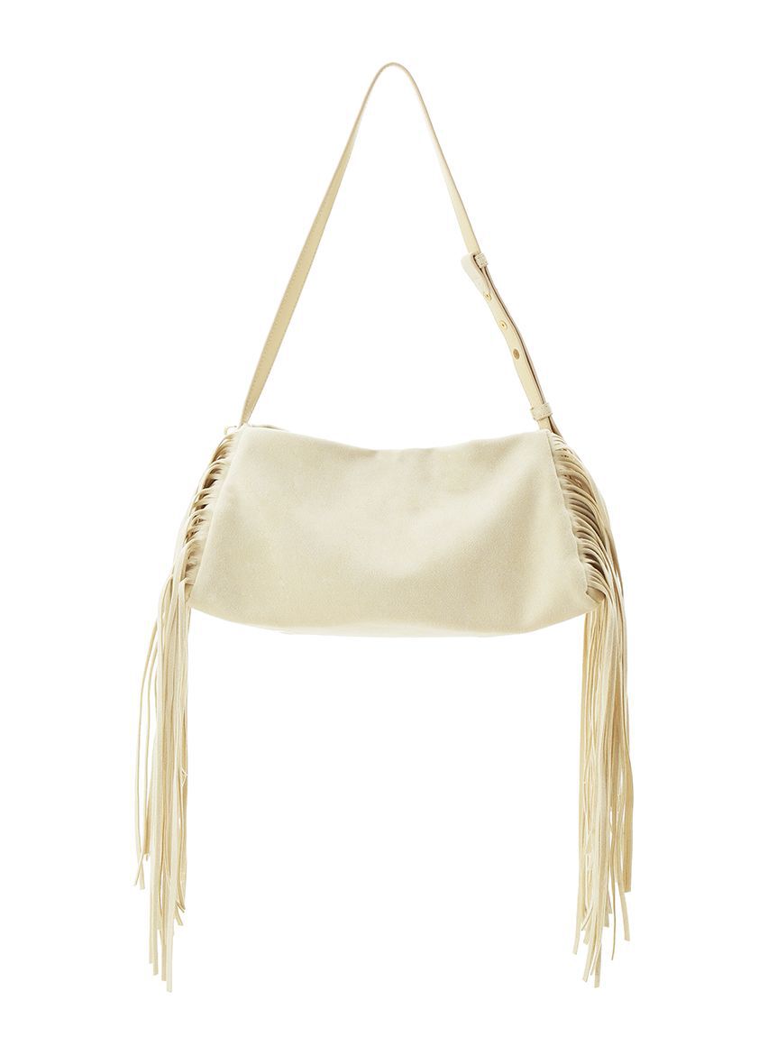 FRAY I.D「フリンジスラウチバッグ」|ハンドバッグ|
