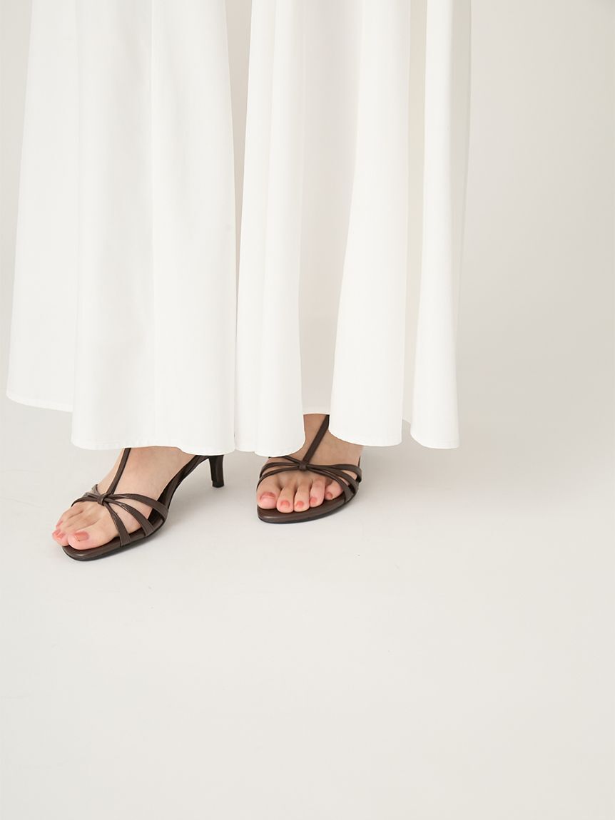 FRAY I.D「2wayタイデザインニットコンビワンピース」|ワンピース|