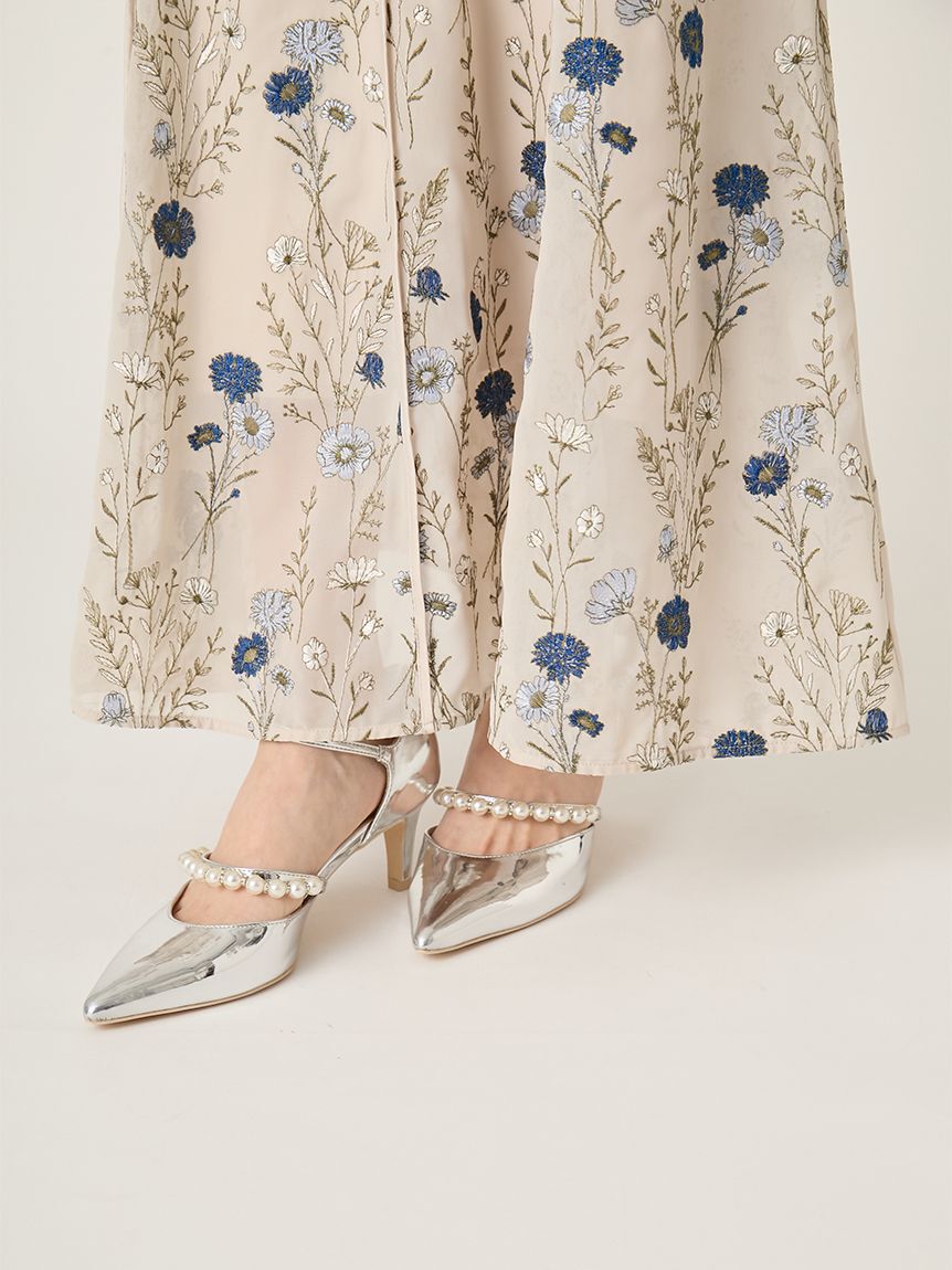 FRAY I.D「ボタニカルエンブロイダリードレス」|ドレス|