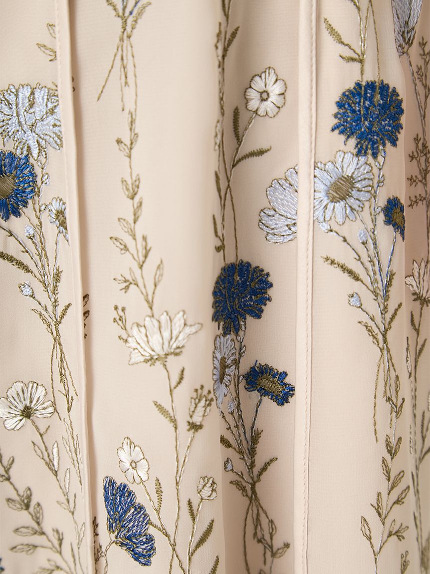 FRAY I.D「ボタニカルエンブロイダリードレス」|ドレス|