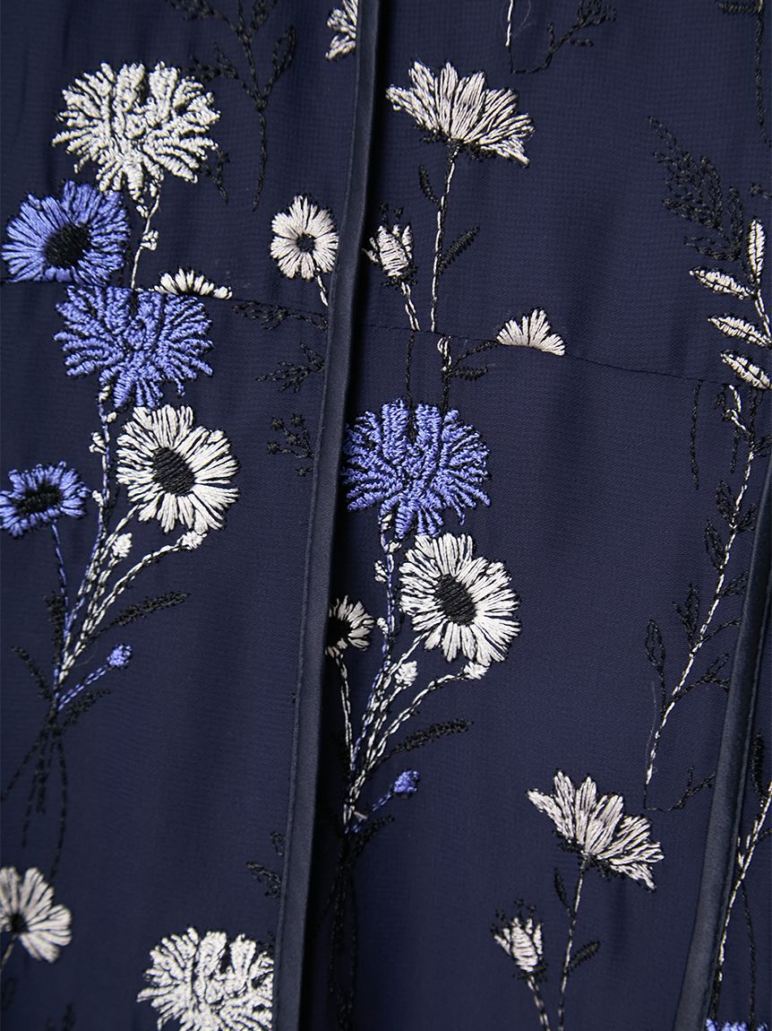 FRAY I.D「ボタニカルエンブロイダリードレス」|ドレス|