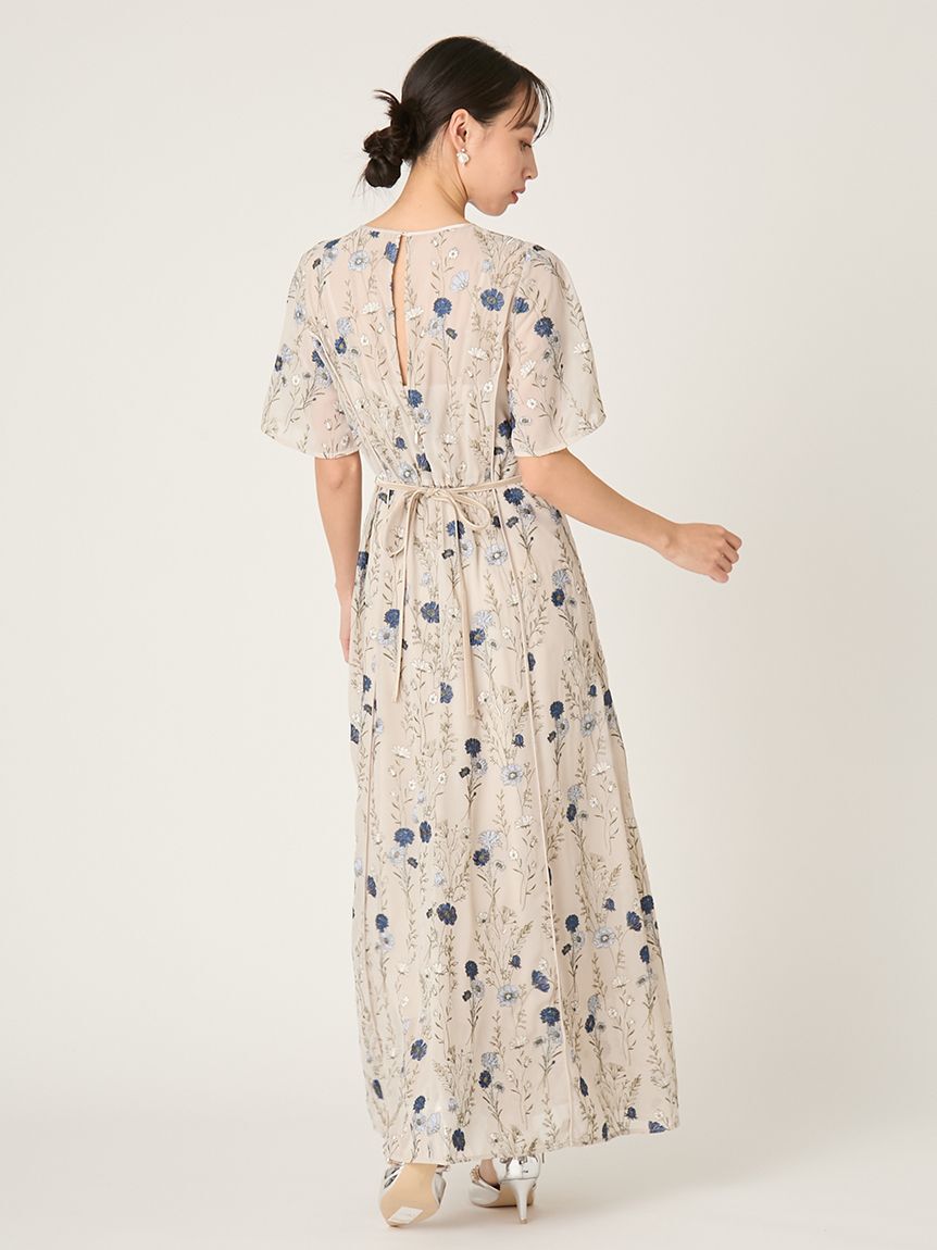 FRAY I.D「ボタニカルエンブロイダリードレス」|ドレス|