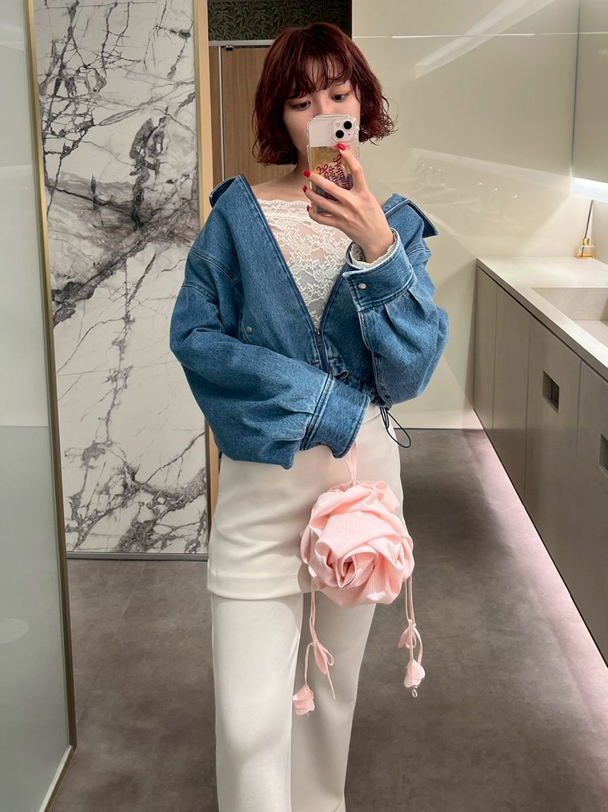 LILY BROWN「ボンディングセットアップ」|ワンピース|