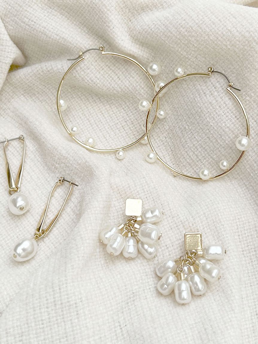 LILY BROWN「バリエーションパールピアス」|ピアス|