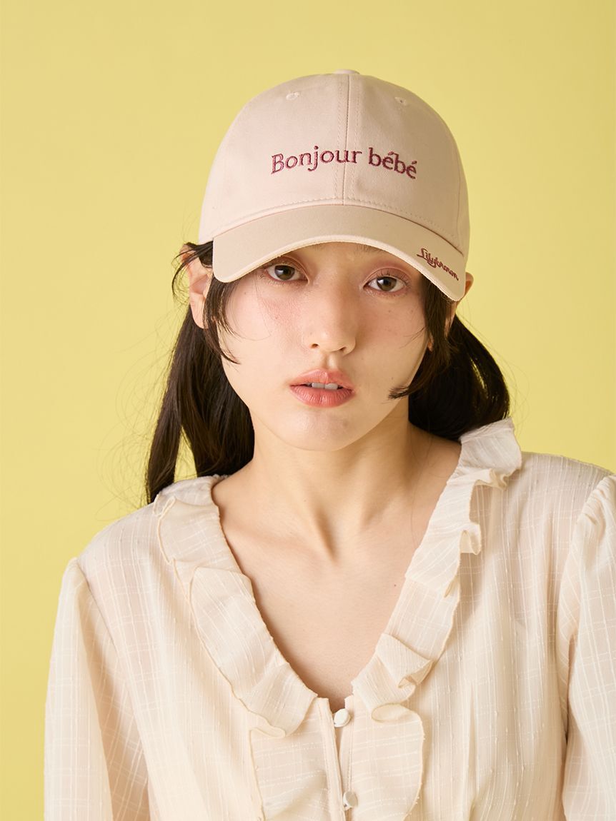LILY BROWN「Bonjour Bebeキャップ」|キャップ・キャスケット|