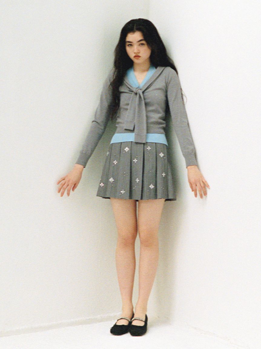 LILY BROWN「[L.B CANDY STOCK]スクエアバレエシューズ」|スリッポン|