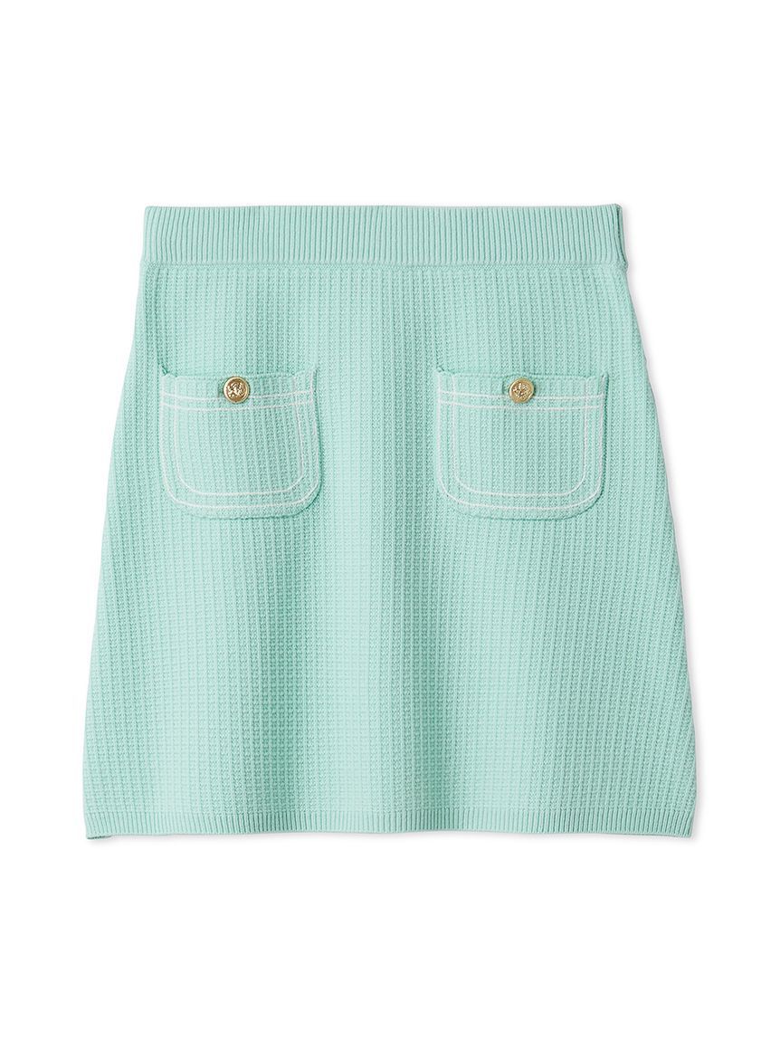 LILY BROWN「コットンニットミニスカート」|スカート|