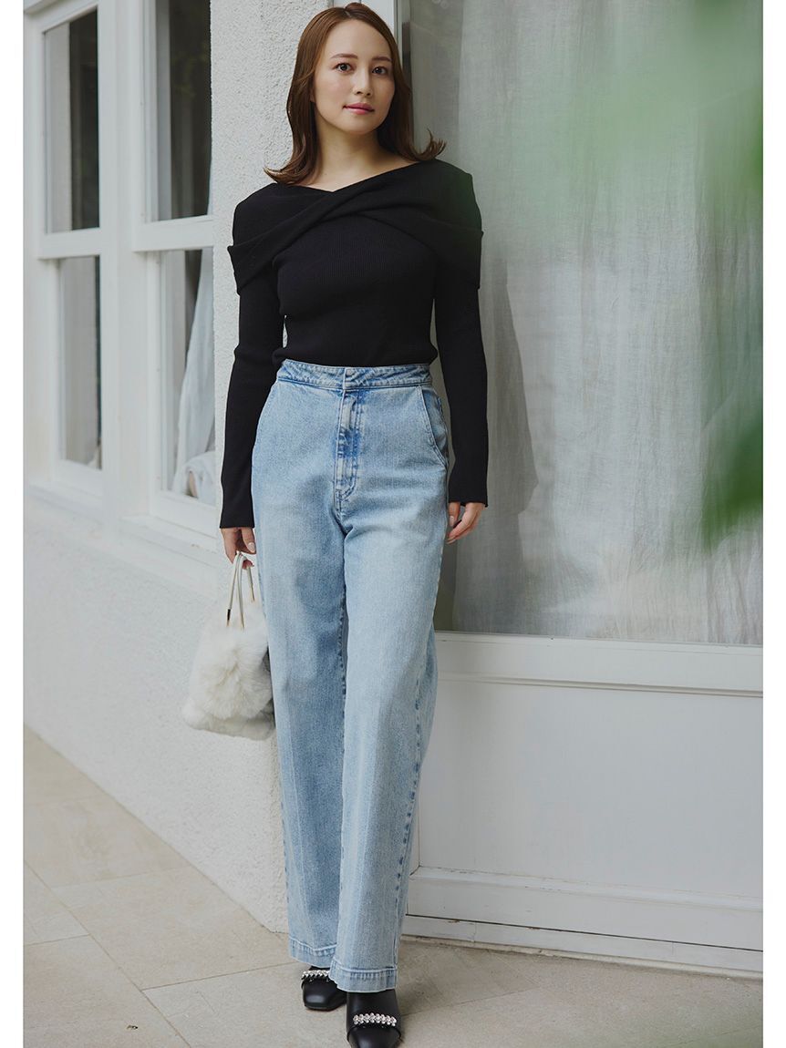 CELFORD「ストレートデニムパンツ」|デニム|