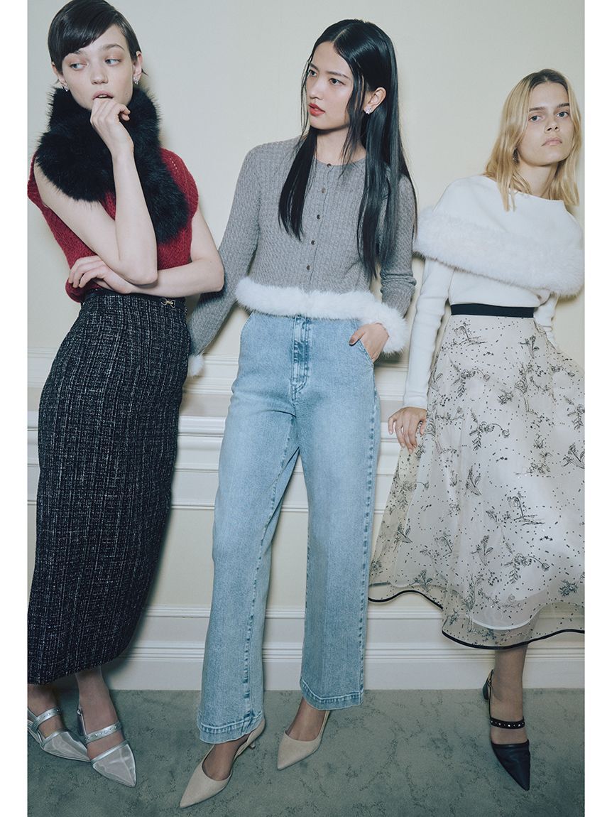 CELFORD「ストレートデニムパンツ」|デニム|