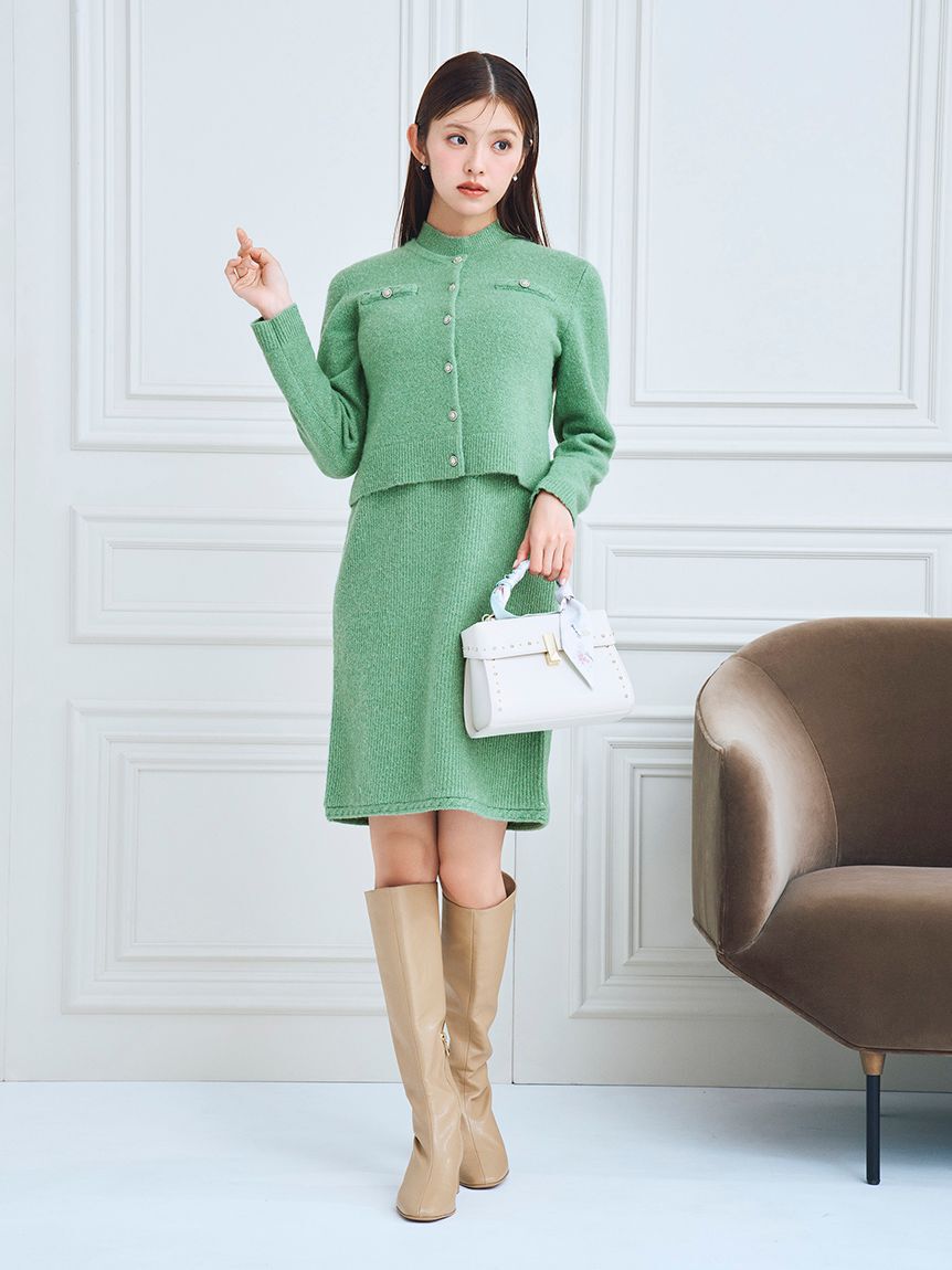 CELFORD「スパークルミニニットワンピースセット」|ワンピース|