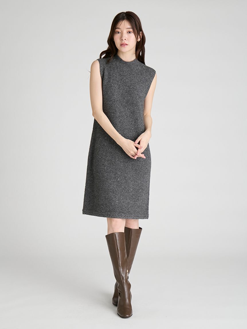 CELFORD「スパークルミニニットワンピースセット」|ワンピース|