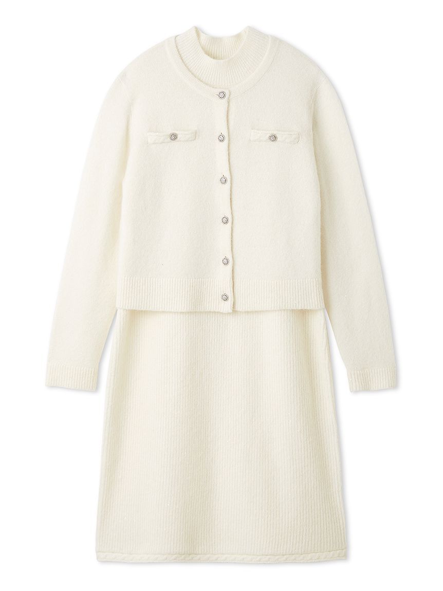 CELFORD「スパークルミニニットワンピースセット」|ワンピース|