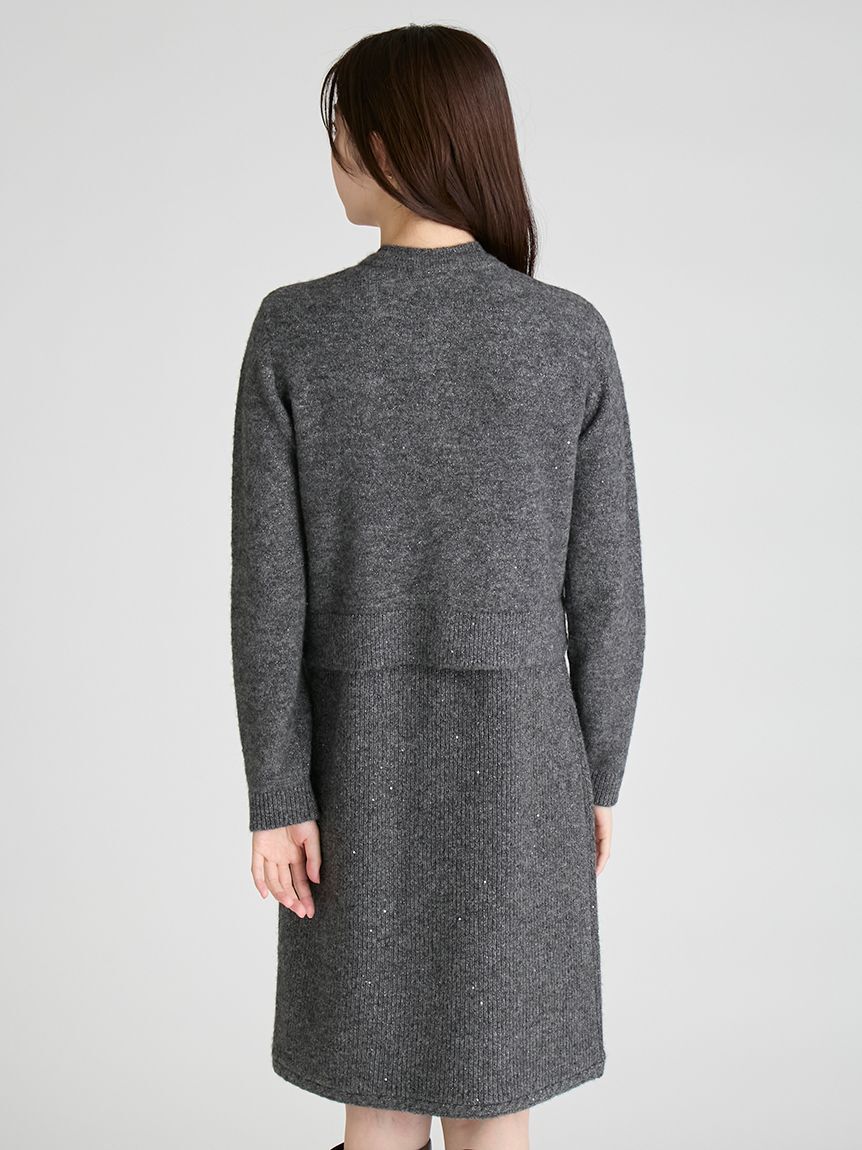 CELFORD「スパークルミニニットワンピースセット」|ワンピース|