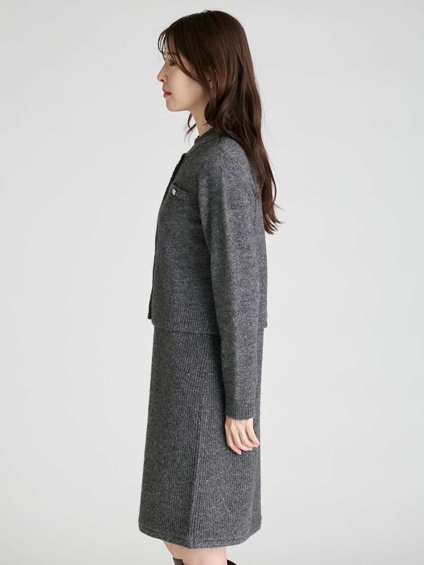 CELFORD「スパークルミニニットワンピースセット」|ワンピース|