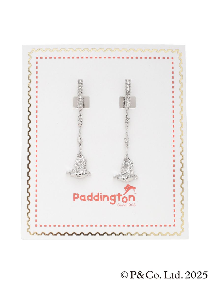 CELFORD「【パディントン(TM)&times;CELFORD】ビジューハットイヤリング」|イヤリング|SLV