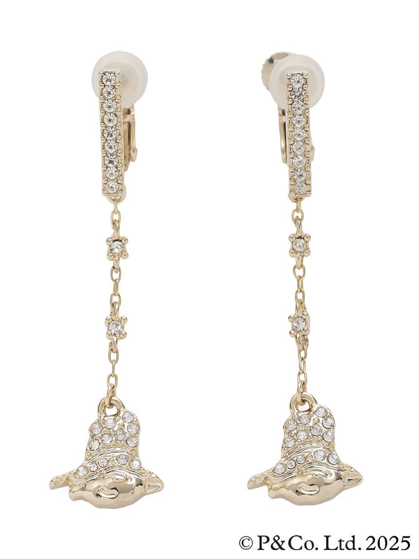 CELFORD「【パディントン(TM)&times;CELFORD】ビジューハットイヤリング」|イヤリング|