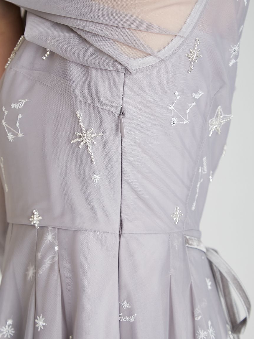 CELFORD「【YUMI KATSURA for CELFORD】コラボスターリーチュールドレス」|ドレス|