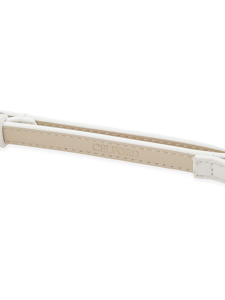 CELFORD「カリグラフィーチャーム付きナローベルト」|ベルト|