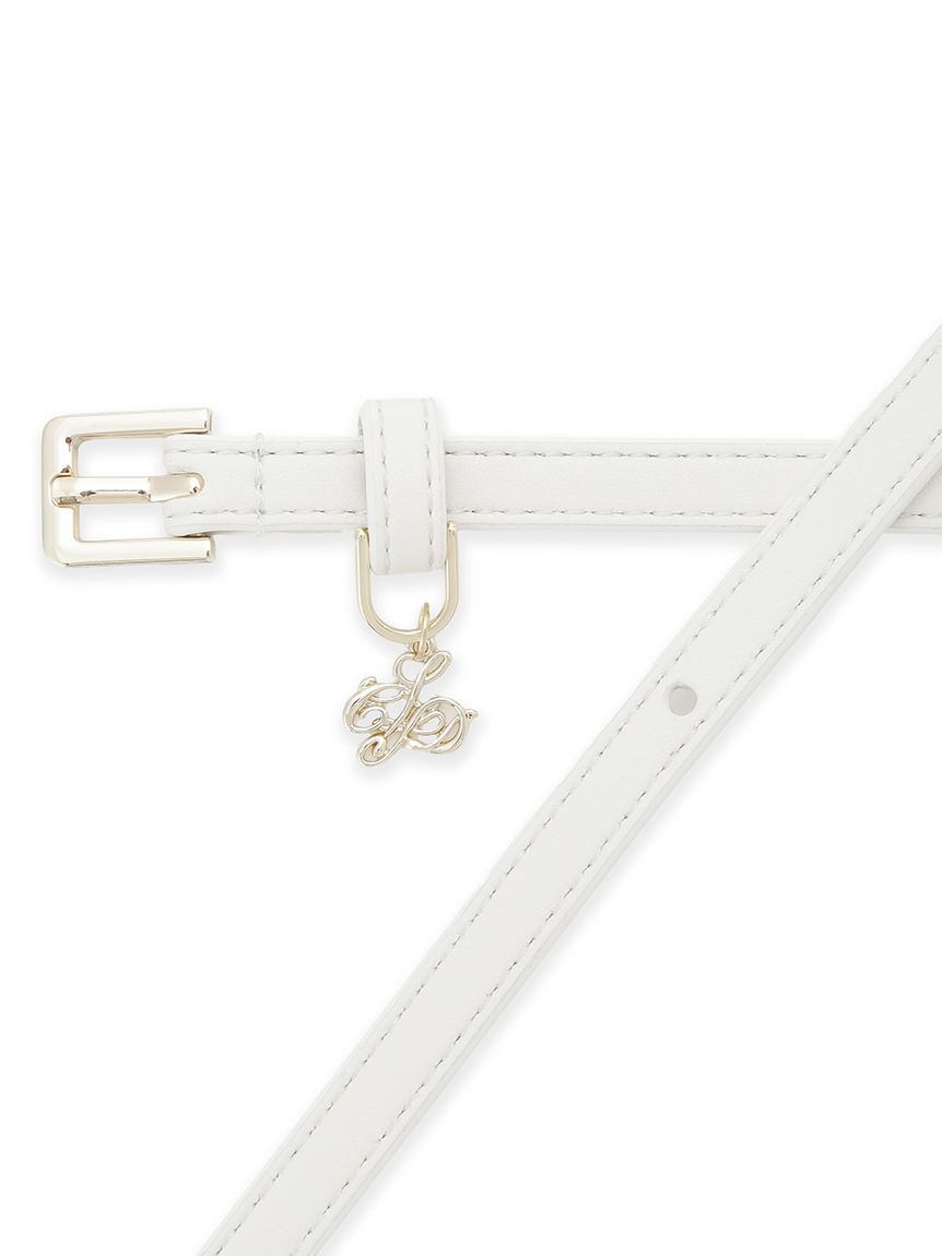 CELFORD「カリグラフィーチャーム付きナローベルト」|ベルト|