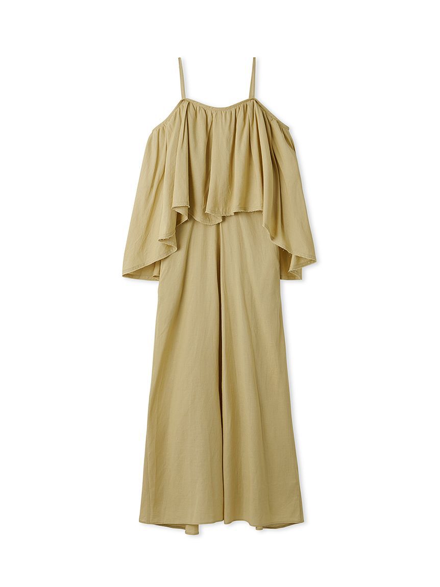 styling/「ラッフルキャミワンピース」|ワンピース|BEG