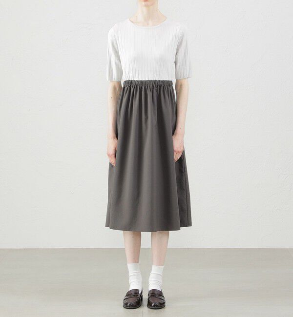 MACKINTOSH PHILOSOPHY「ワイドリブコンビワンピース」|ワンピース|