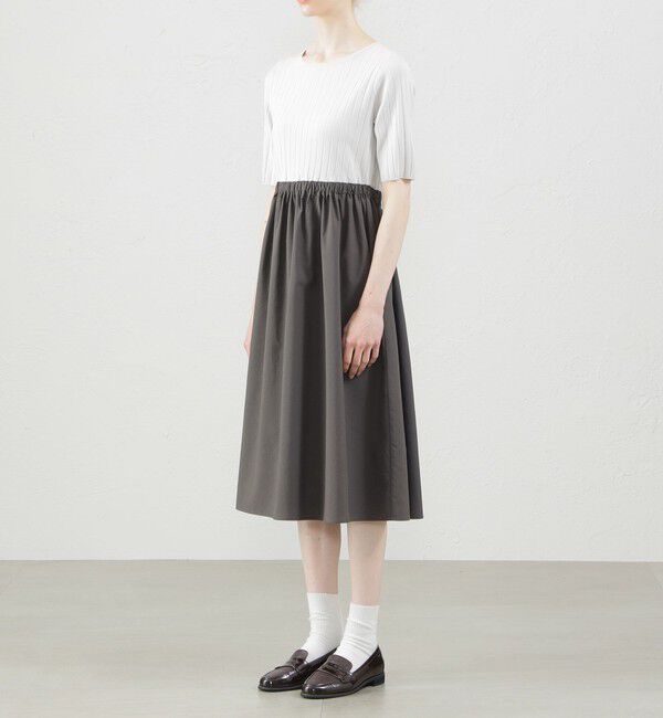 MACKINTOSH PHILOSOPHY「ワイドリブコンビワンピース」|ワンピース|