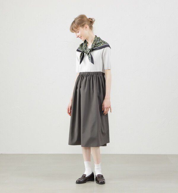 MACKINTOSH PHILOSOPHY「ワイドリブコンビワンピース」|ワンピース|